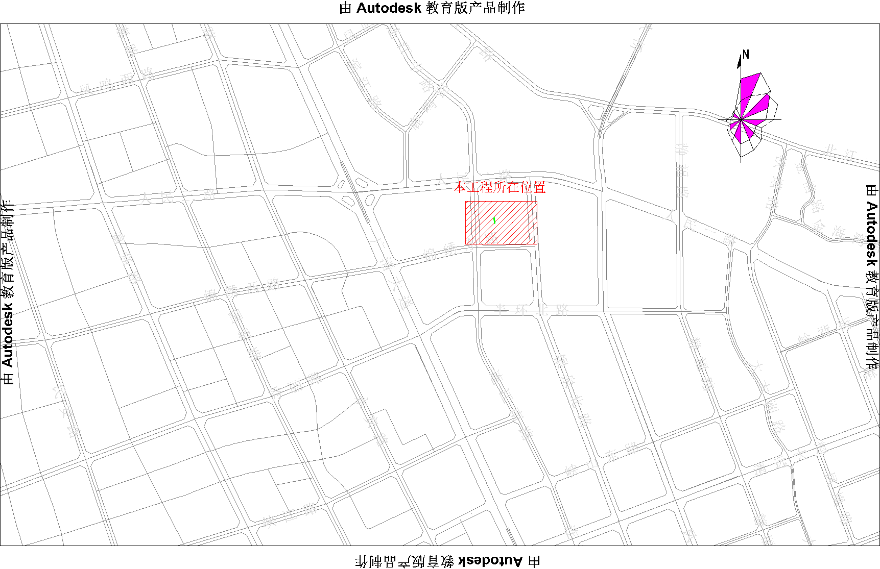 200827新城錦繡花園錦北座商住樓市政中壓燃?xì)夤こ?布局1.png